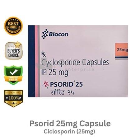 Psorid 25mg Capsule
