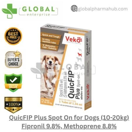 QuicFIP Plus Spot On for Dogs (10-20kg)