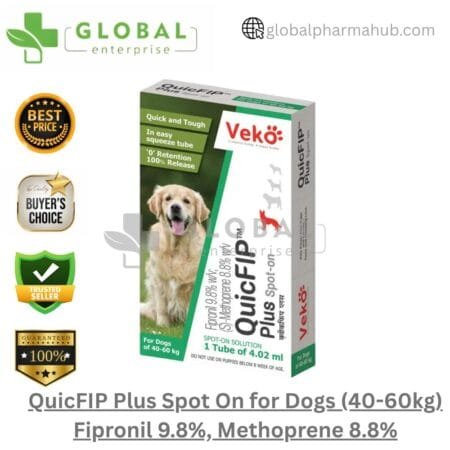 QuicFIP Plus Spot On for Dogs (40-60kg)