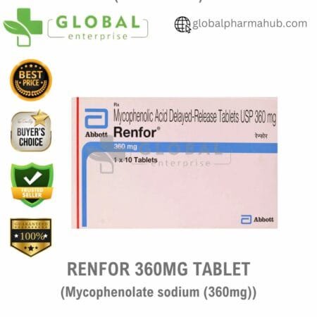Mycophenolate sodium 360mg