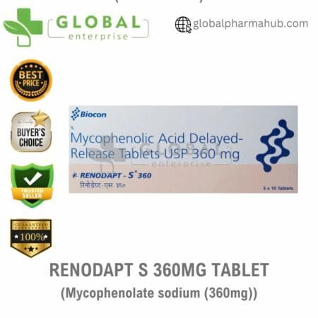 Mycophenolate sodium 360mg