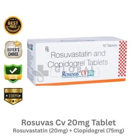 Rosuvas Cv 20mg Tablet