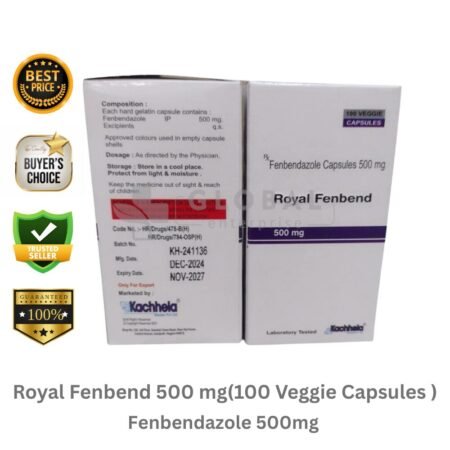 Royal  Fenbend 500 mg(100  Veggie Capsules )
