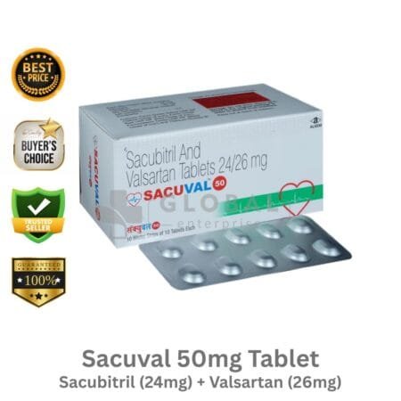 Sacuval 50mg Tablet