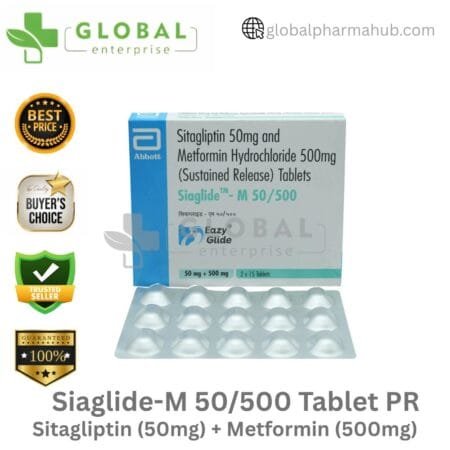 Sitagliptin 50mg and Metformin 500mg