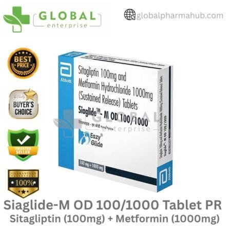 Sitagliptin 100mg and Metformin 1000mg