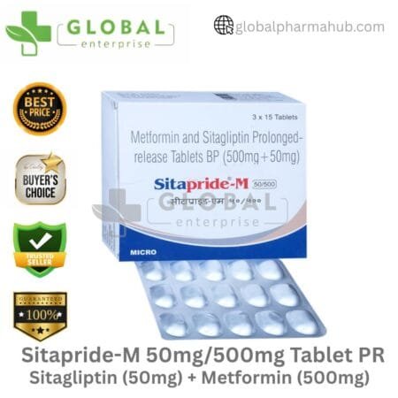 Sitapride-M 50mg/500mg Tablet PR