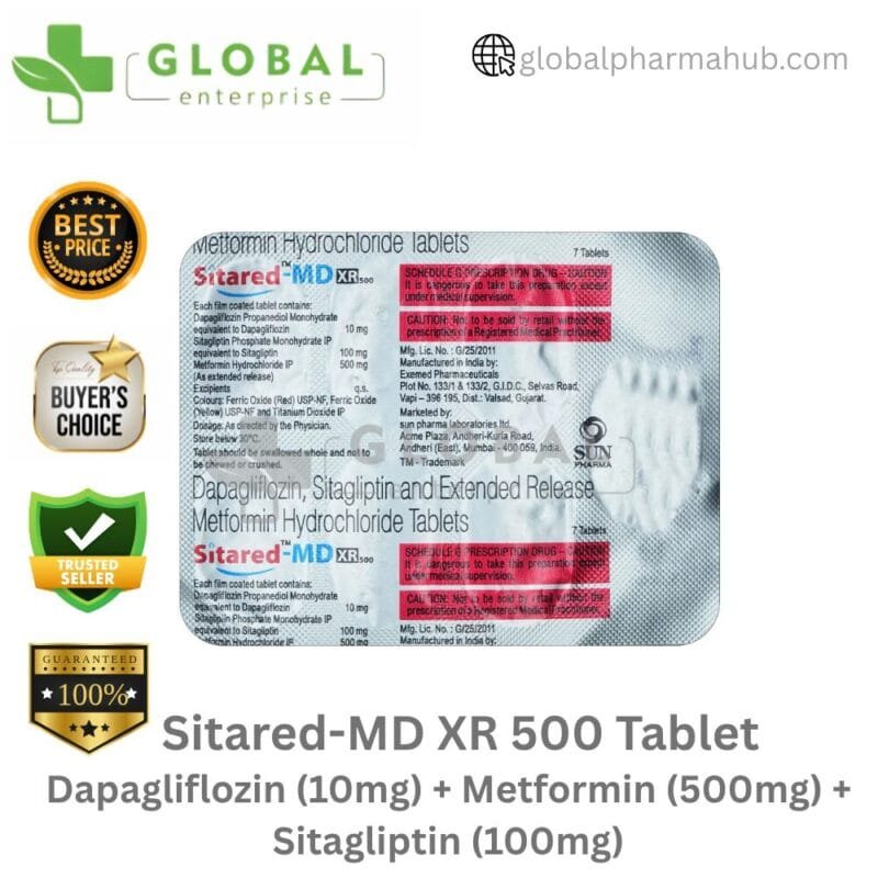 Sitared-MD XR 500 Tablet