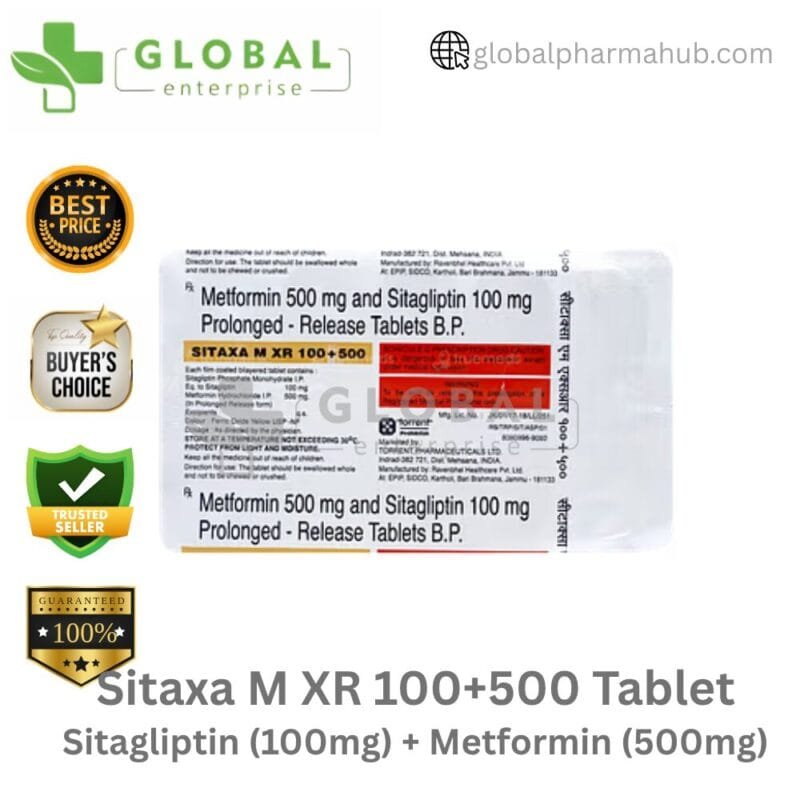Sitaxa M XR 100+500 Tablet