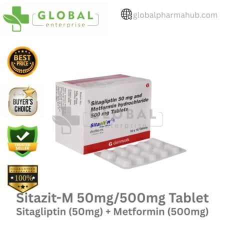 Sitazit-M 50mg/500mg Tablet