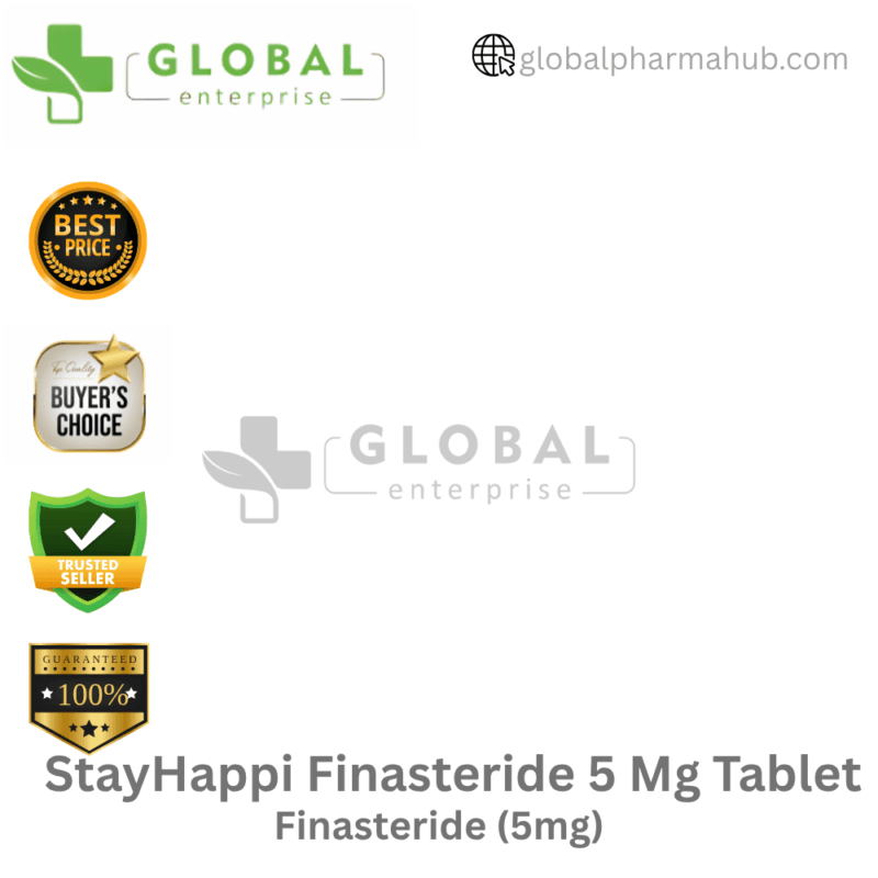 StayHappi Finasteride 5 Mg Tablet