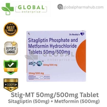 Sitagliptin 50 mg + Metformin 500 mg