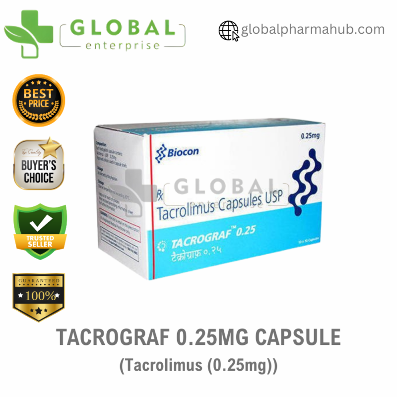 Tacrograf 0.25Mg Capsule