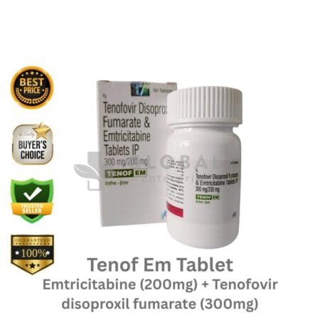 Emtricitabine 200 mg + Tenofovir Disoproxil Fumarate 300 mg