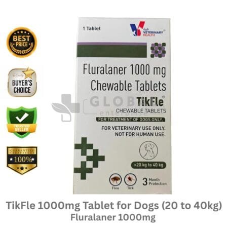 TikFle 1000mg Tablet for Dogs (20 to 40kg)