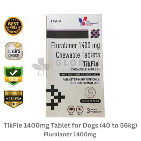 TikFle 1400mg Tablet for Dogs (40 to 56kg)