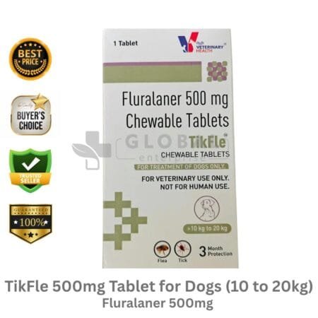 TikFle 500mg Tablet for Dogs (10 to 20kg)