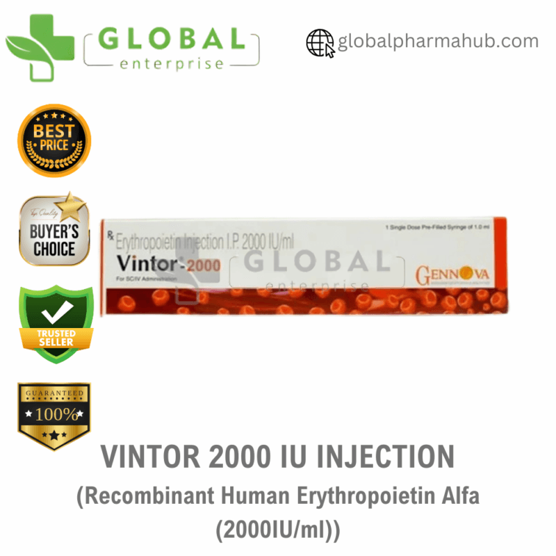 VINTOR 2000 IU INJECTION