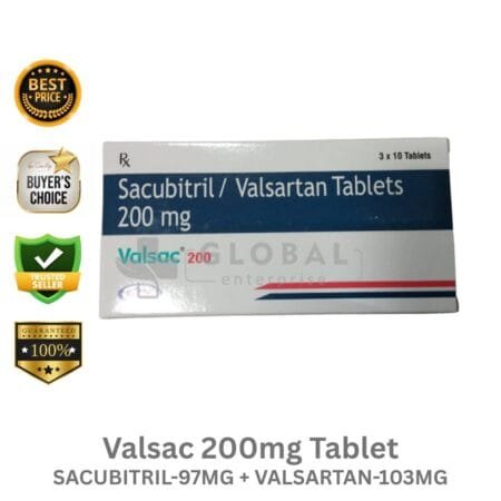 Valsac 200mg Tablet