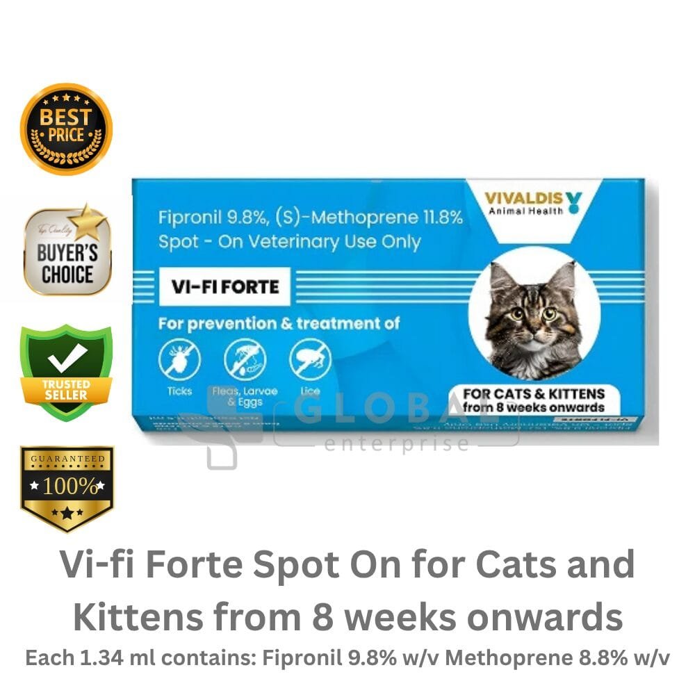 Fipronil – 9.8% w/v and (S)-Methoprene – 8.8% w/v