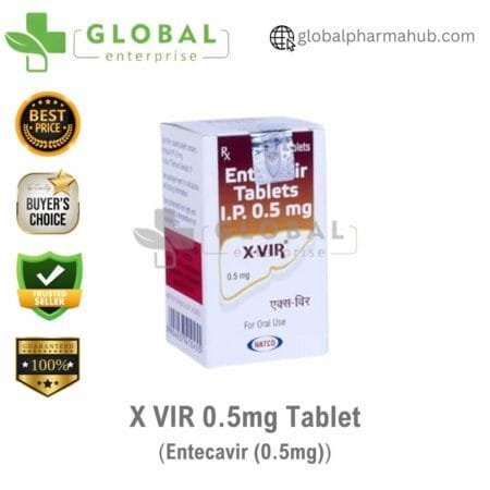X VIR 0.5mg Tablet