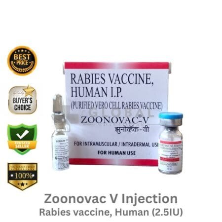 Rabies vaccine, human