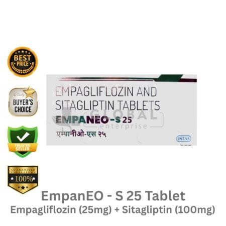 Empagliflozin 25mg and Sitagliptin 100mg