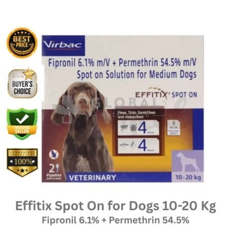 Effitix Spot On for Dogs 10-20 Kg