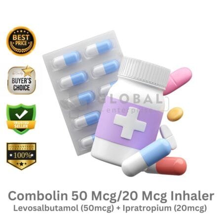Combolin 50 Mcg/20 Mcg Inhaler