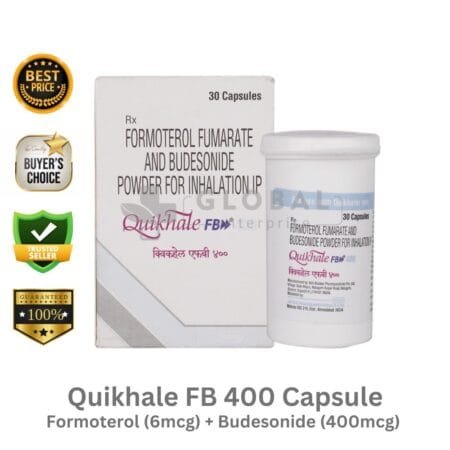 Formoterol 6mcg and Budesonide 400mcg