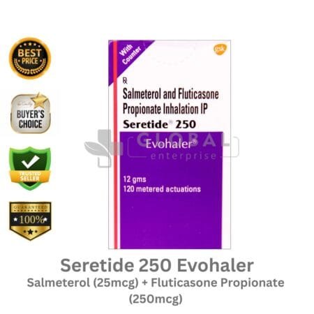Salmeterol 25mcg and Fluticasone Propionate 250mcg